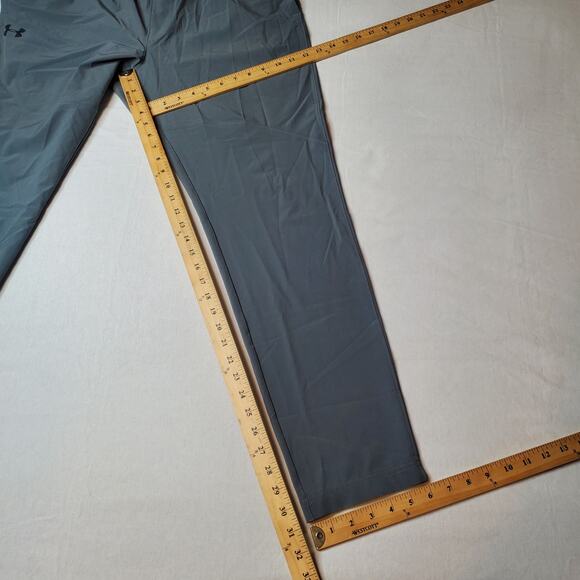 Under Armour Mens Size L NWT UA Stretch Woven Pants Gray 1366215 - Picture 3 of 9